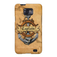 Kapitän Anchor und Rad Galaxy S2 Case