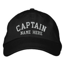Kapitän - kundengerecht bestickte baseballcaps