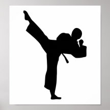 Karate-Kampfkünste Posterdrucke