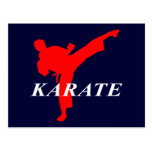 KARATE keri 3 葉書き