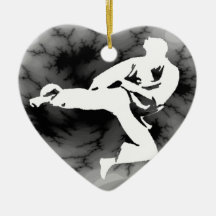 Karate Weinachtsornamente