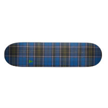Kariert, blau skateboarddecks