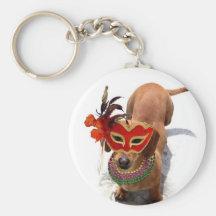 Karneval-Dackel-Hundkeychain Schlüsselbänder