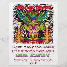 Karneval-Hexe Doktor-Schädel V-3-T Flyer Druck