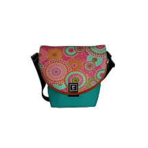 Karneval von Farben Kurier Taschen