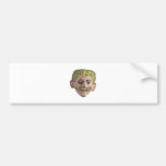 Karnevals-Maske Auto Aufkleber