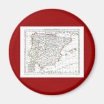 Karte 1806 - L'Espagne und Le Portugal Kühlschrankmagnete