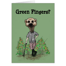 Karte der grünen Finger
