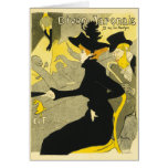 Karte:  Diwan Japonais durch Toulouse-Lautrec