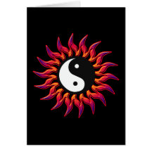 Karte FlammensYin Yang Sun