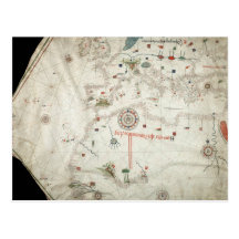 Karte Jorge Aguiar - 1492 Postkarten