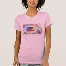 Karte von Unze Tshirt