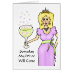 Karte Wein-Prinzessin-Valentinstag