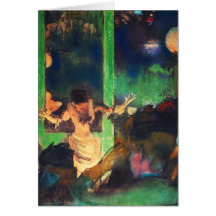 Karten: Edgar Degas - Café-DES Ambassadeurs