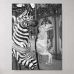 Karussell am Audubon Zoo New Orleans, Louisiana Plakatdruck