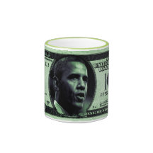 Kaserne Obama 100 Dollarschein-Becher- Haferl