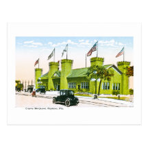 Kasino Burgoyne, Daytona, Florida Postkarte