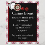 Kasino-Ereignis Flyer