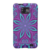 Kasten bstract Fantasie-Blumen-Samsungs-Galaxie S2 Galaxy SII Case