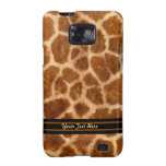 Kasten Giraffen-Pelz-Samsung-Galaxie-S - personifi Galaxy SII Cover