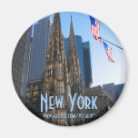 Kathedralenmagnet New York City St Patrick Kühlschrankmagnete