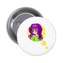 Katsu Anstecknadelbuttons
