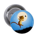 Katze folgen Ihren Träumen - StiftAbzeichen Button