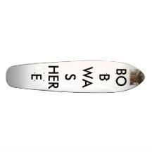 Katze, Katze, Katze, Thumbnail, Katze, BOB WAR HIE Bedrucktes Skateboard