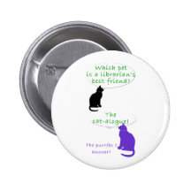 Katze-toons Anstecknadelbutton
