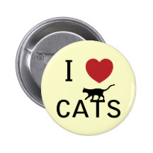 Katzen des Herzens I Button