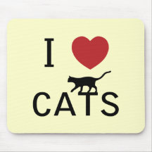 Katzen des Herzens I Mauspads