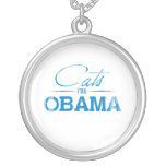 Katzen für Obama Faded.png Personalisierte Halskette