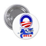 Katzen-Liebhaber, die Obama 2012 Kampagnenknöpfe s Anstecknadel