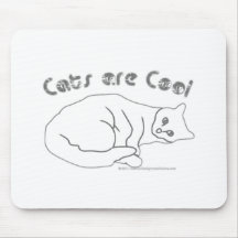 Katzen sind cool mauspad