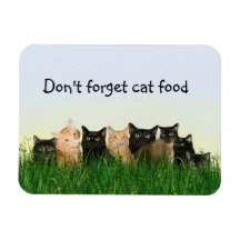 Katzenfamilie Flexible Magnete