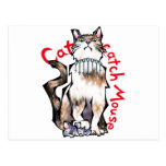 Katzenfang Maus! Postkarten