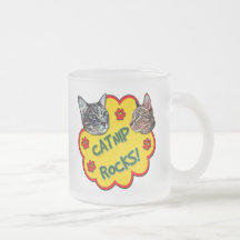 Katzenminzen-Felsen Kaffee Tasse