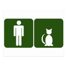 KatzeRestroom Postkarten