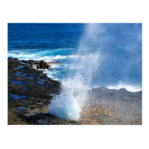 Kauai-Schlagloch Postkarte