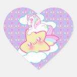 Kawaii Einhorn Aufkleber