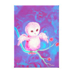 Kawaii Eule Gespannter Galerie Druck