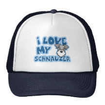 Kawaii I Liebe mein Schnauzer Kultkappe