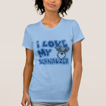 Kawaii I Liebe meine Schnauzer-Damen Shirts