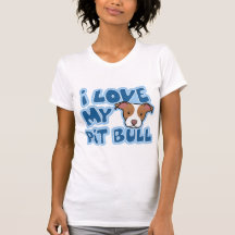 Kawaii I Liebe meiner Gruben-Stier-Frauen Shirts