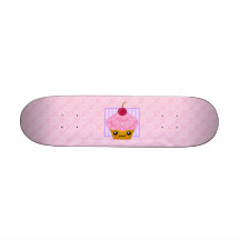 Kawaii Kuchen-Skateboard-Plattform Bedrucktes Skateboard
