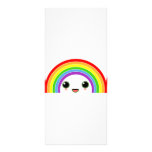kawaii Regenbogen Bedruckte Werbekarten
