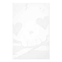 Kawaii Schädel gotisches PunkLolita Individuelles Büropapier