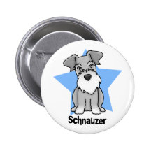 Kawaii SternSchnauzer Anstecknadel
