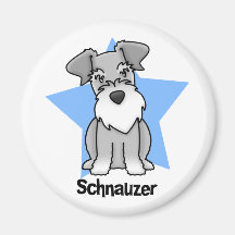 Kawaii SternSchnauzer Magnete