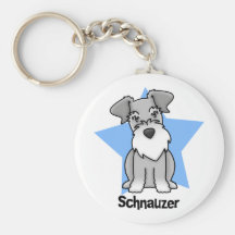 Kawaii SternSchnauzer Schlüsselanhänger